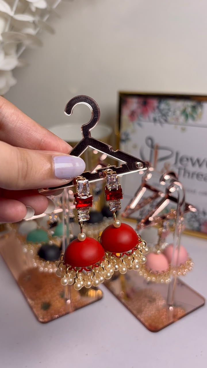 Pop Bell Jhumkas
