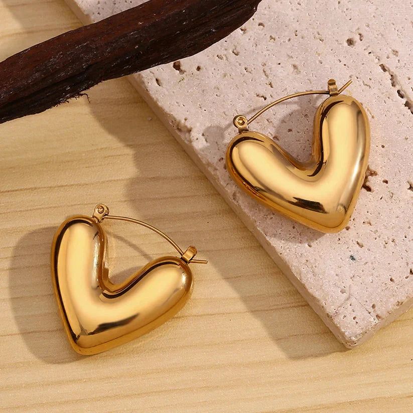 Heart earrings