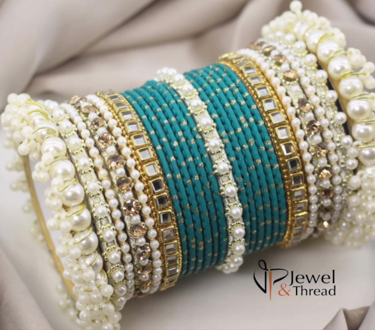 Pearl bangles