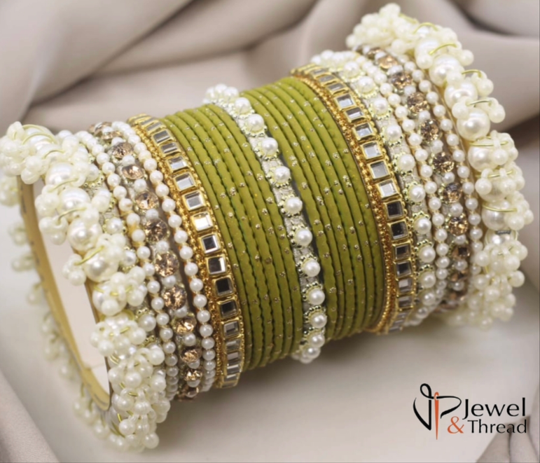 Pearl bangles