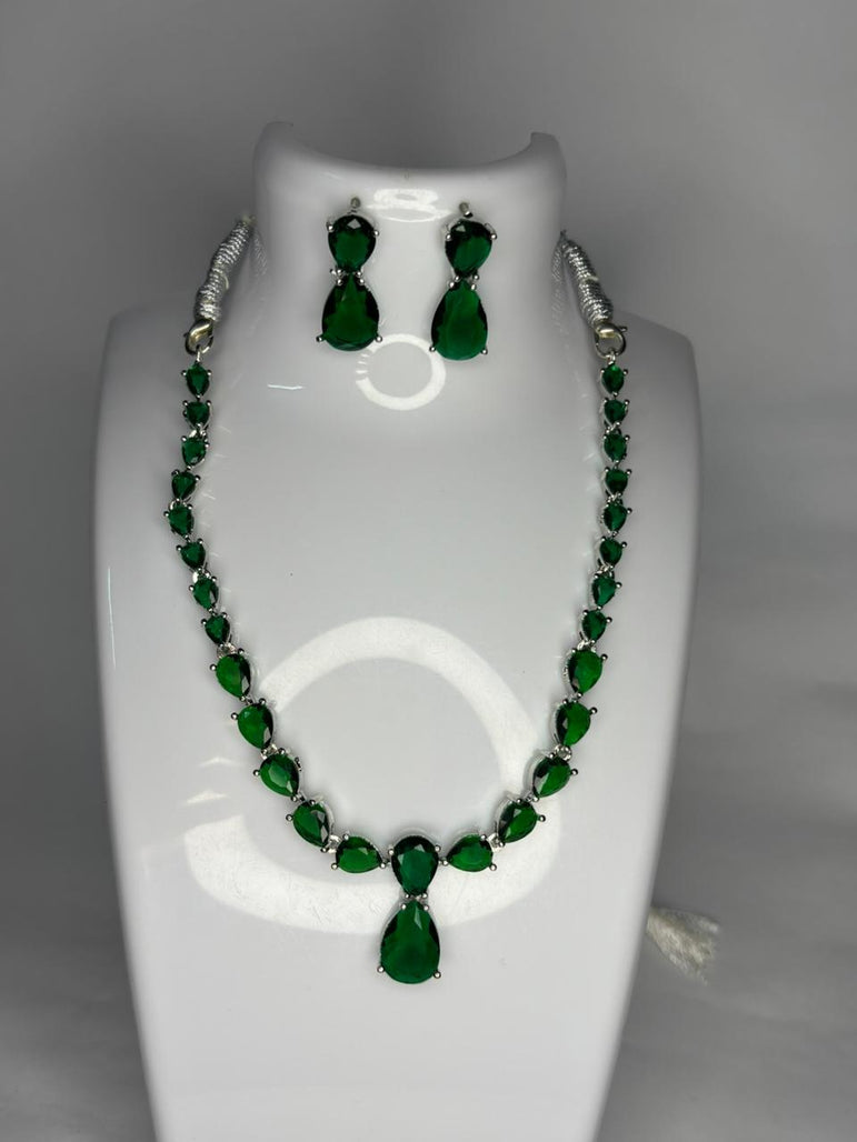 Tear Shine American Diamond Sets