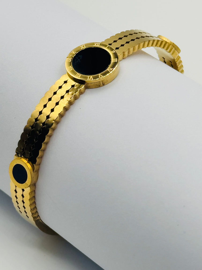Golden Black Handcuff
