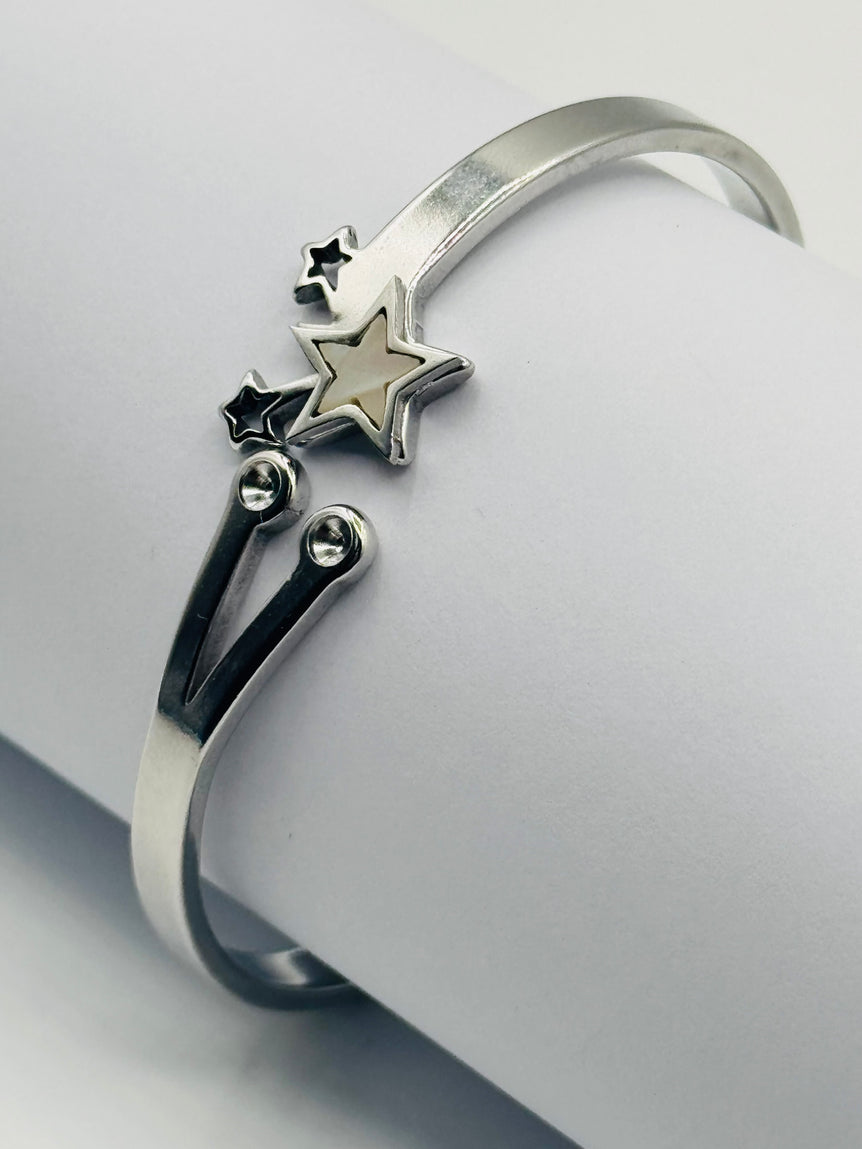Silver Star Bracelet