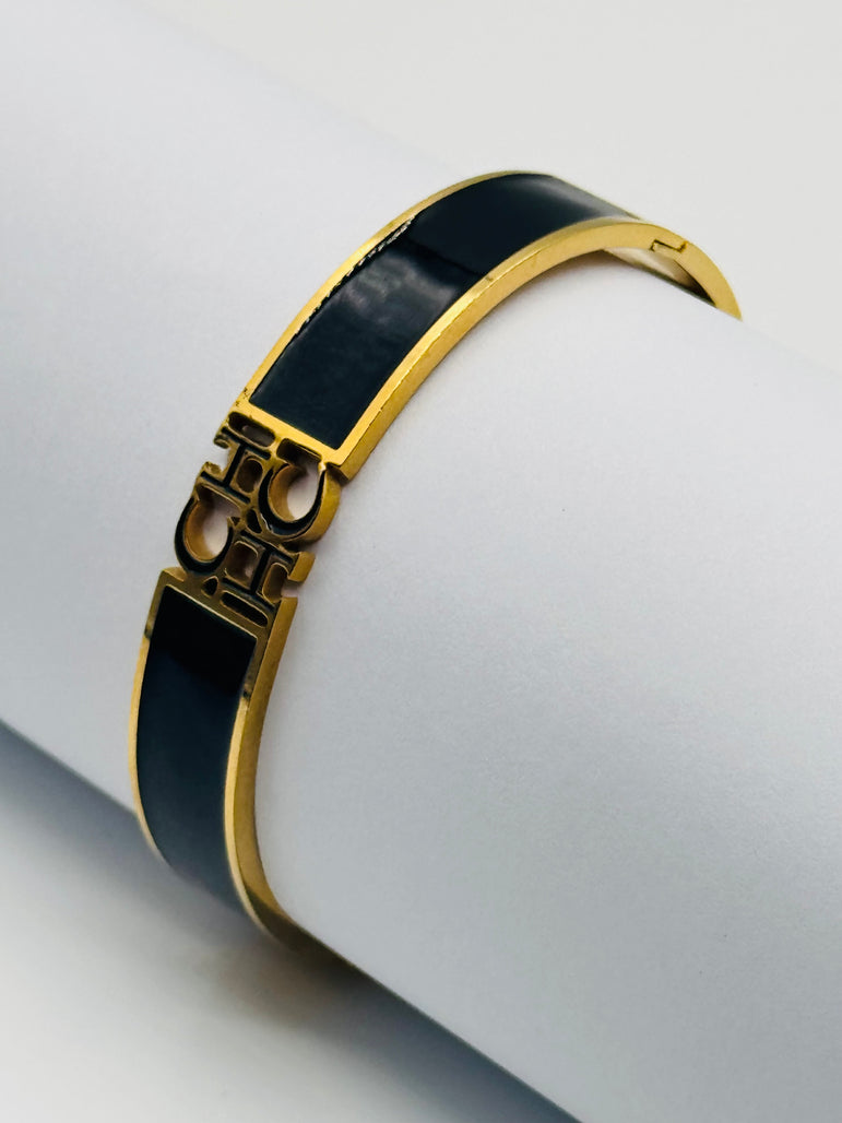 Golden & Black Handcuff