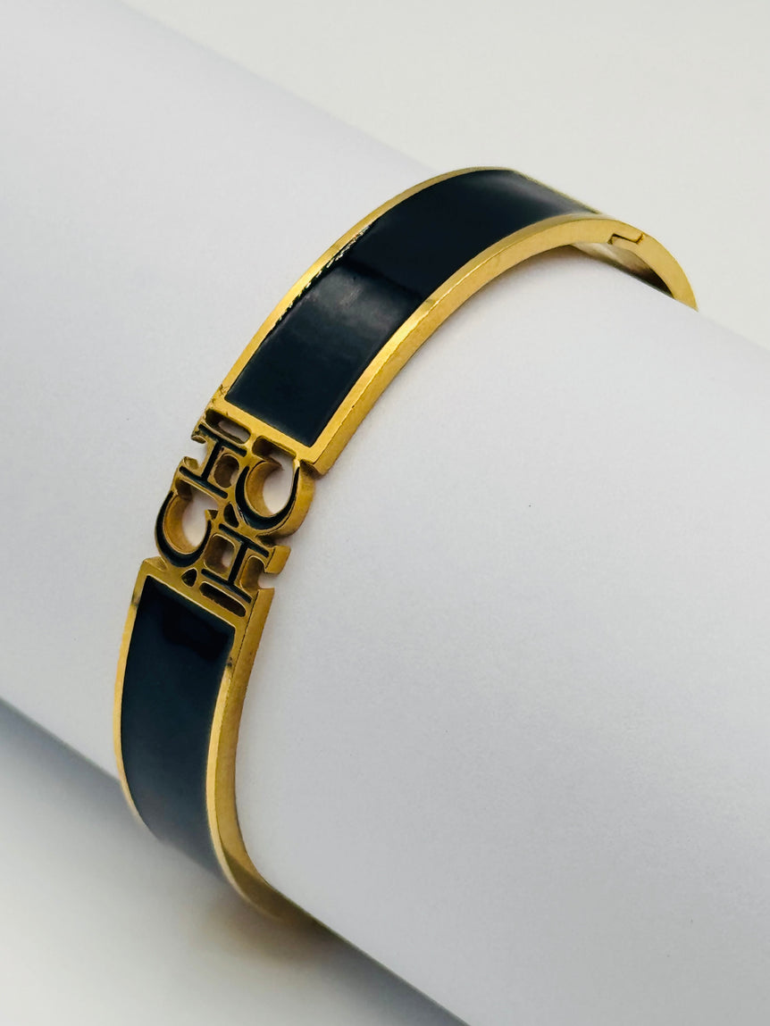 Golden & Black Handcuff