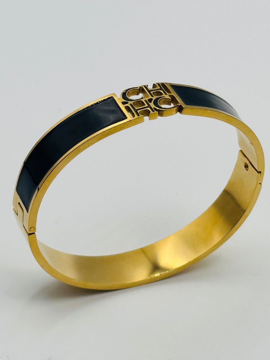 Golden & Black Handcuff