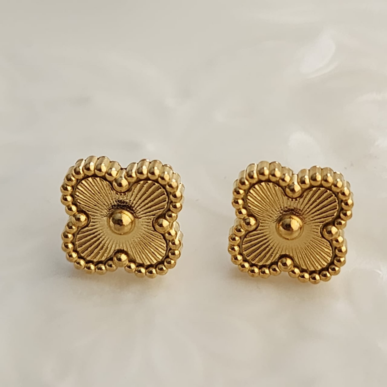 Golden Studs Earings