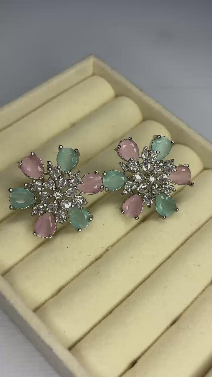 American Diamond Garden Studs