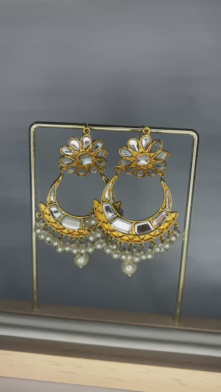 Noor Jahan Pearl jhumkay