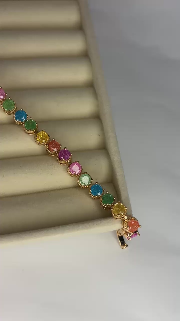 Rainbow Glow Bracelet