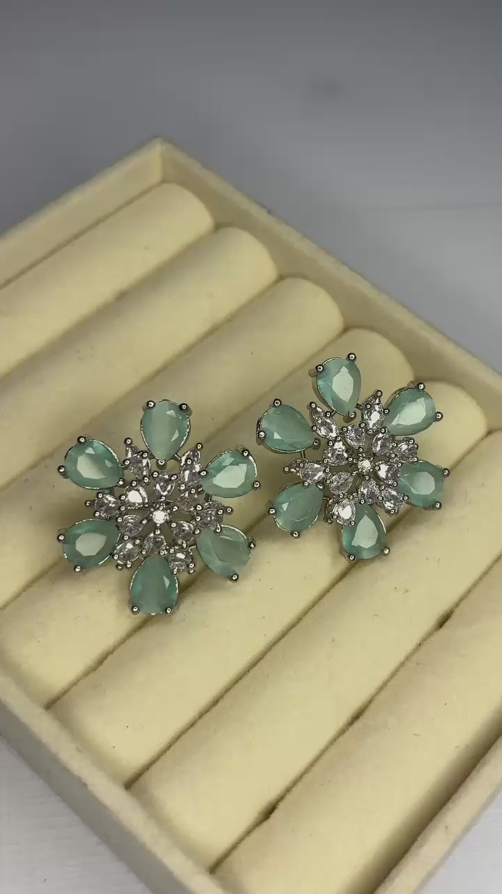 American Diamond Garden Studs