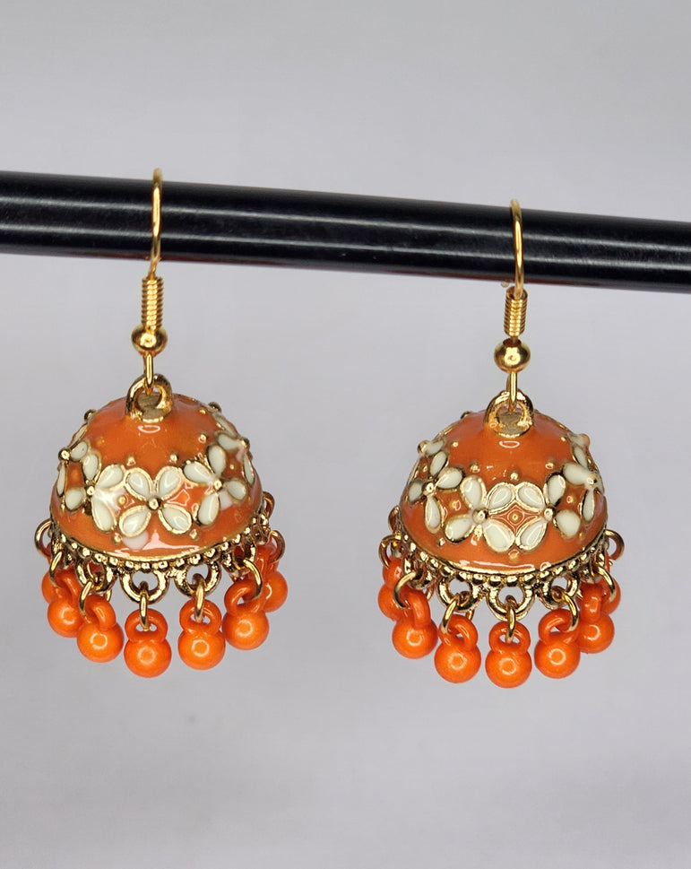 Flower jhumka
