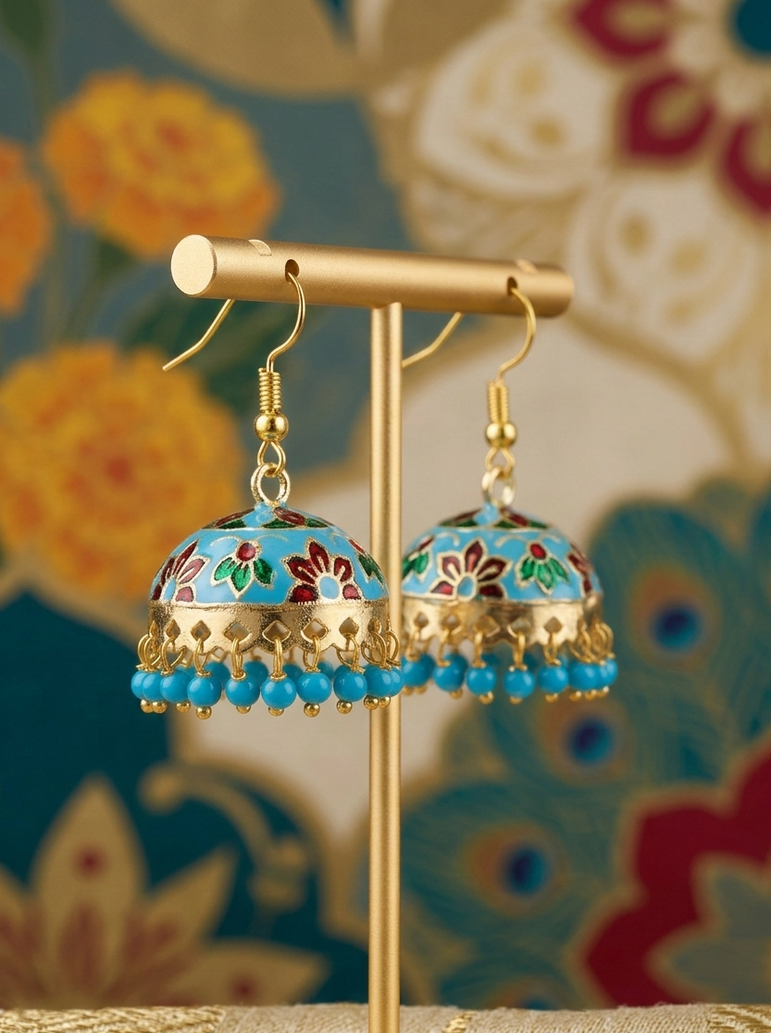 Indian Phool Rangrez Jhumkay