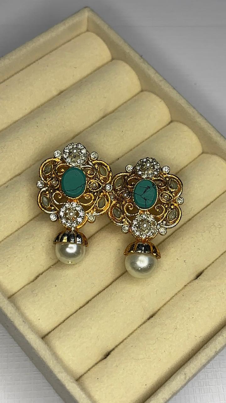 Flower Charm Earrings