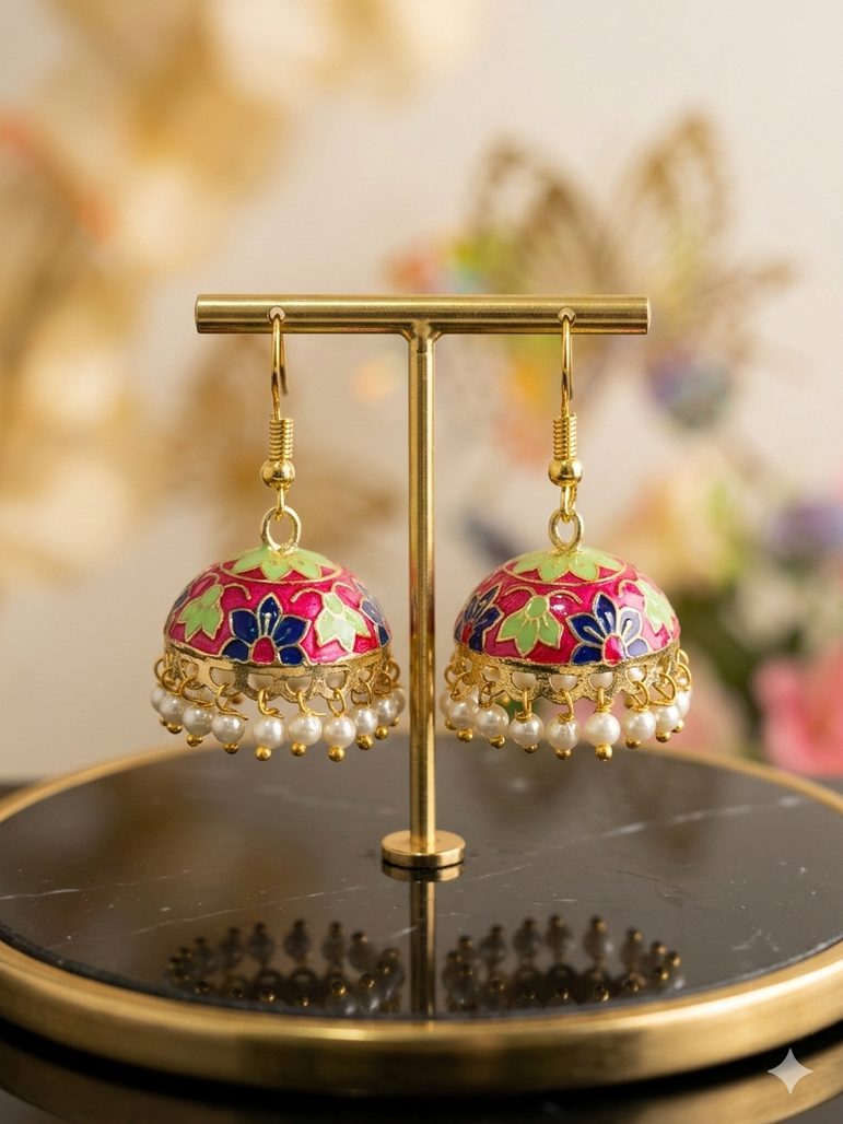Indian Phool Rangrez Jhumkay
