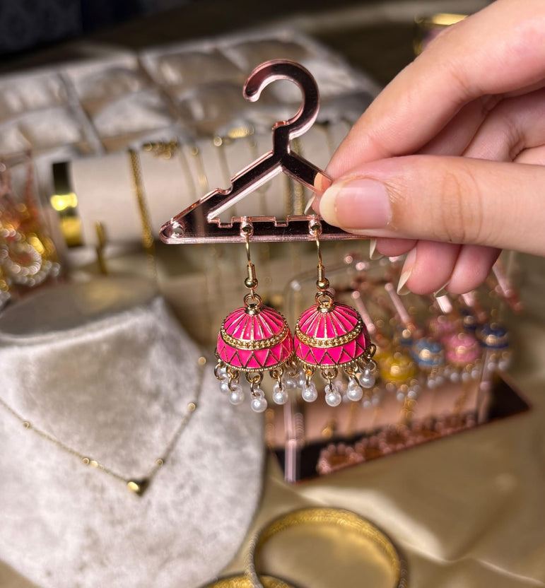 Rangoli jhumkay