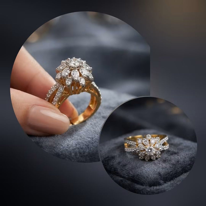 Flower Crown (Adjustable ring)