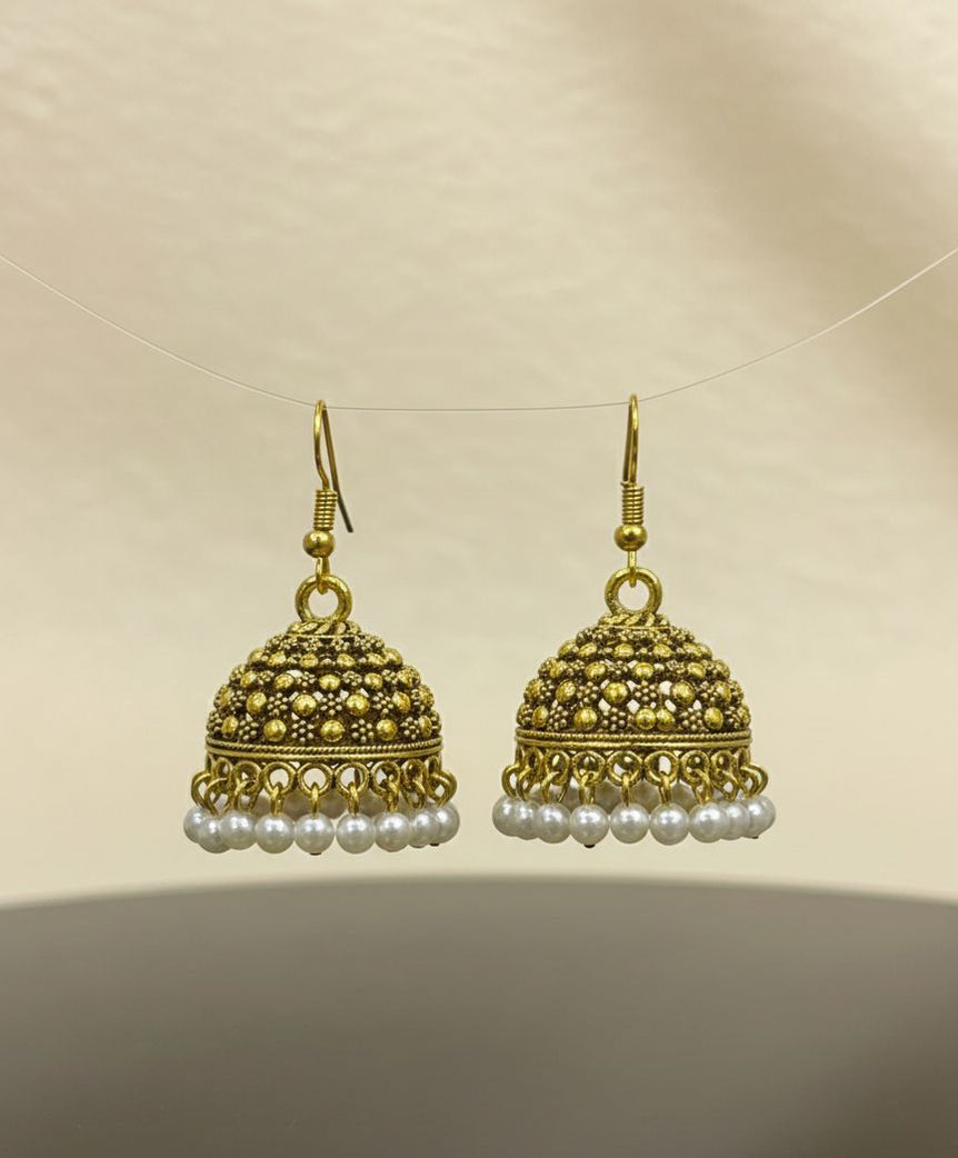 Golden Grace Jhumkay