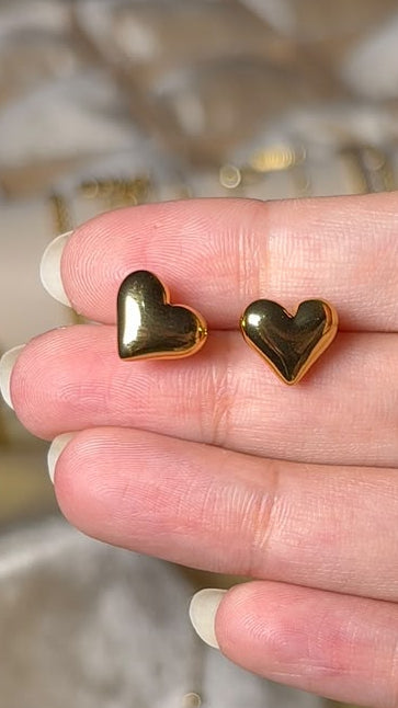 Heart studs(SS)