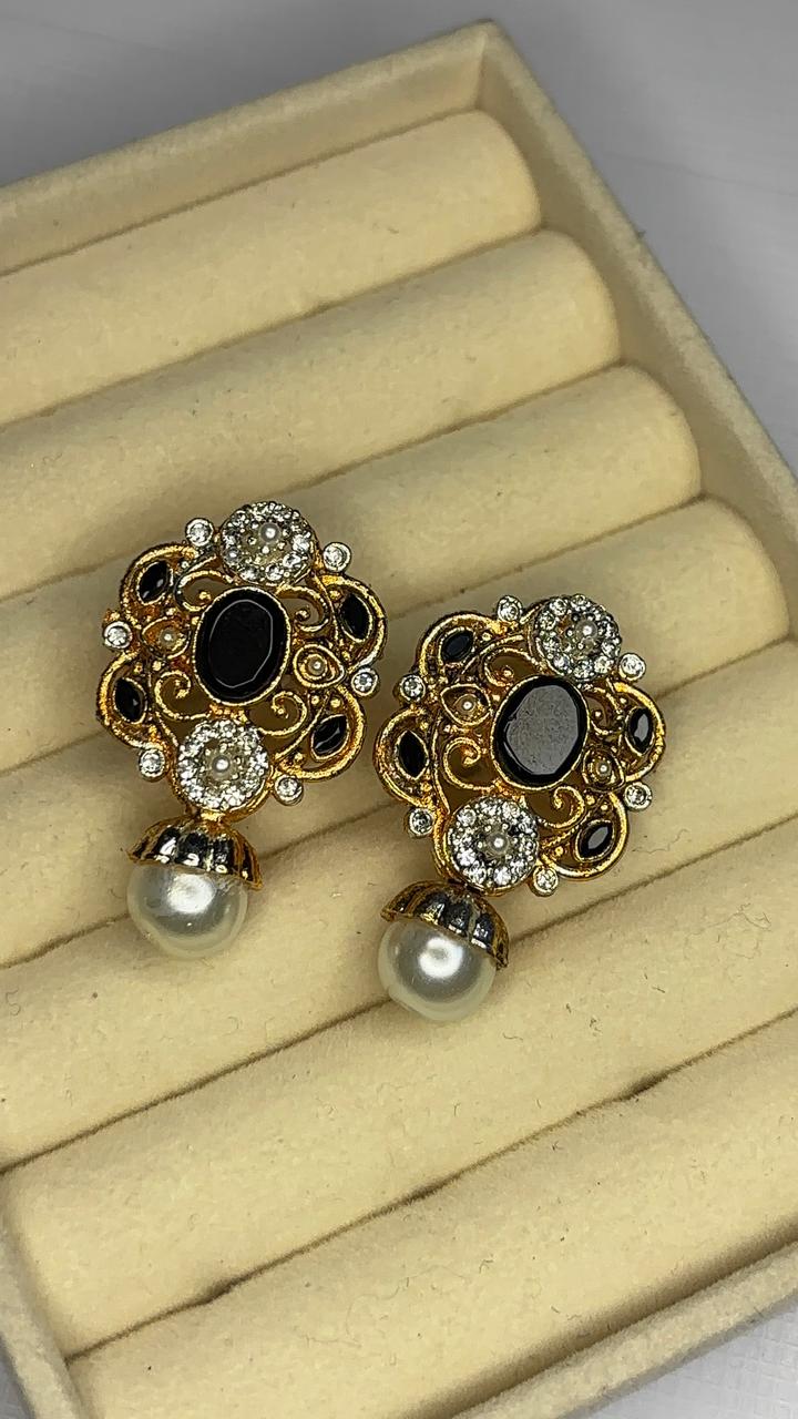 Flower Charm Earrings