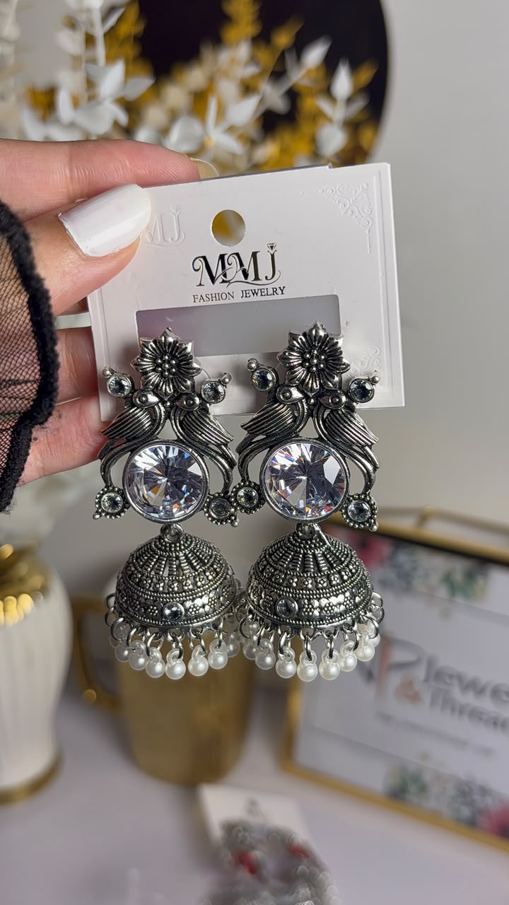 Moti Antique Jhumkay