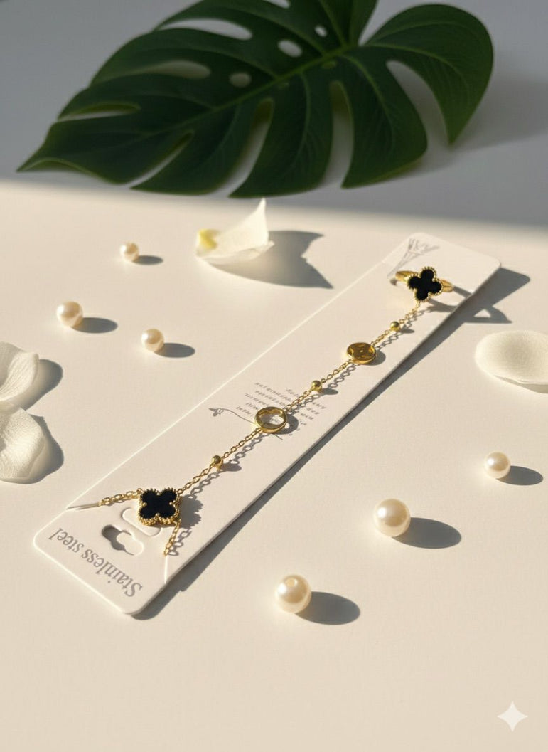 Bracelet with Ring (Stainless steel)
