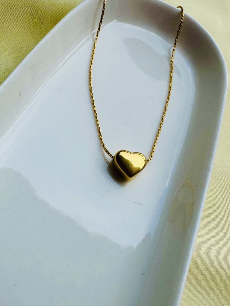 Stainless steel heart locket