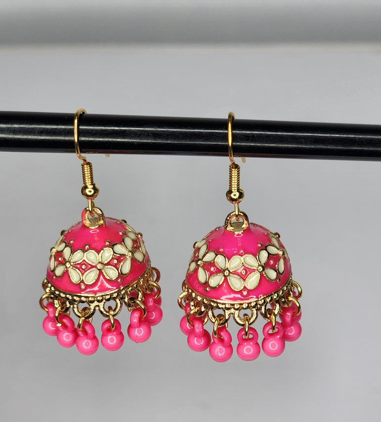 Flower jhumka