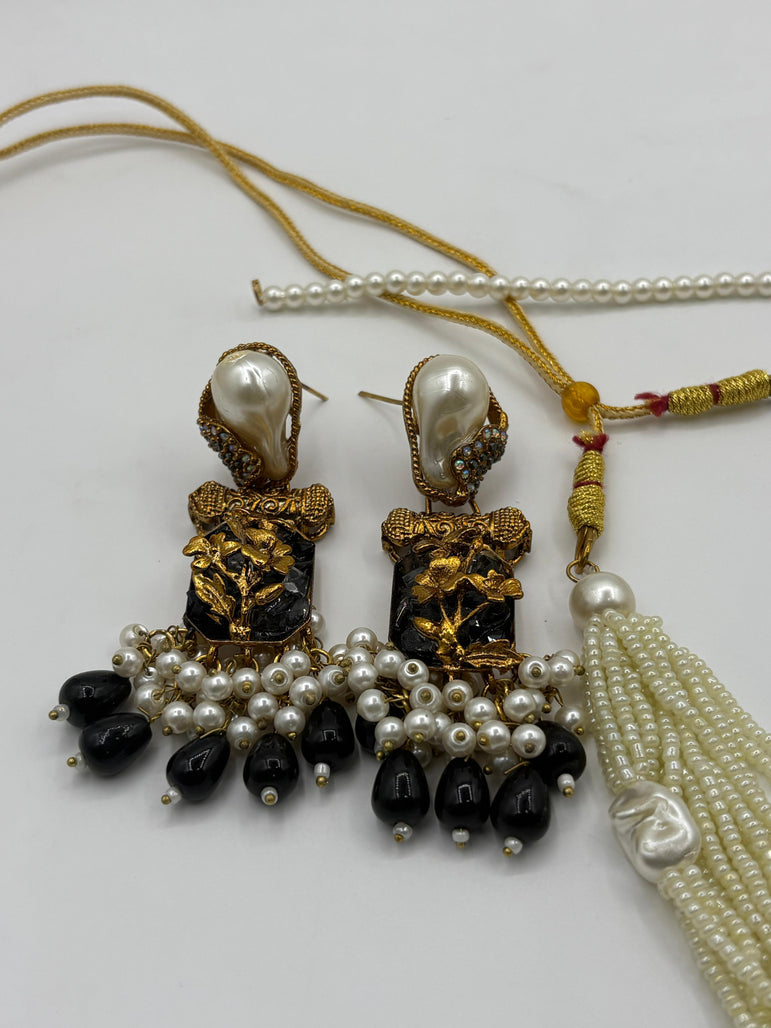Midnight Pearl Turkish Set