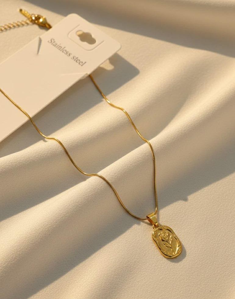 Golden Rose Locket