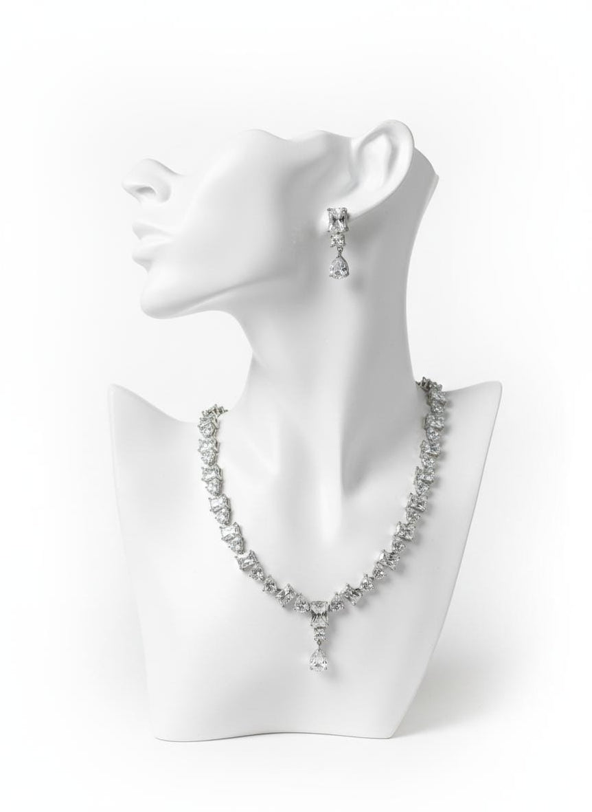 Royal Sparkle American Diamond Set