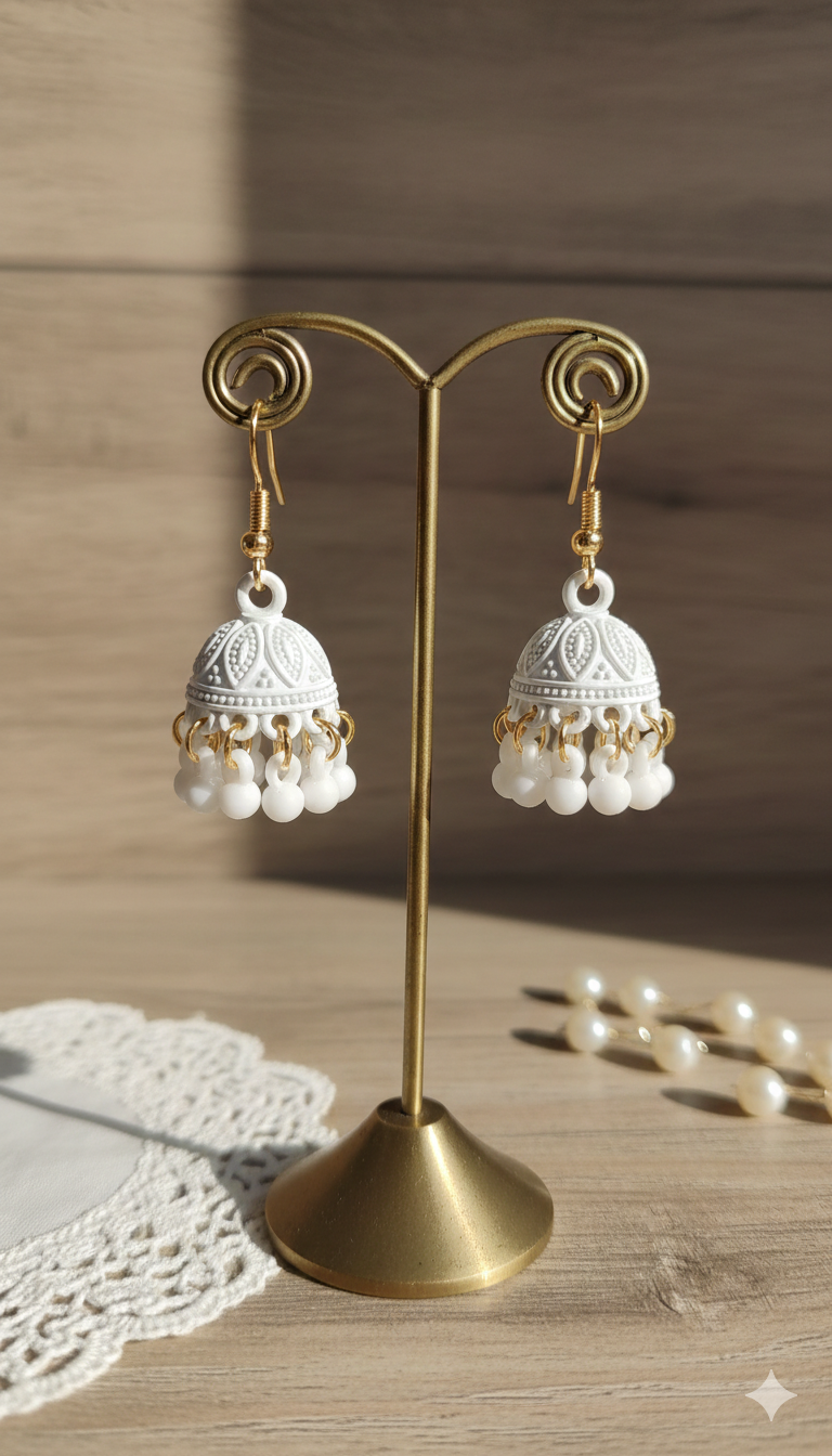 Daily charm jhumkay (Small)