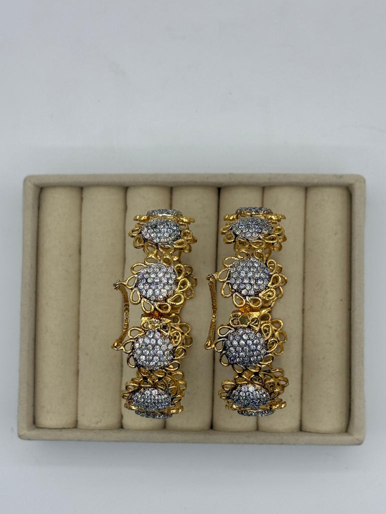 Lunar Bangles (Adjustable Pair of 2)