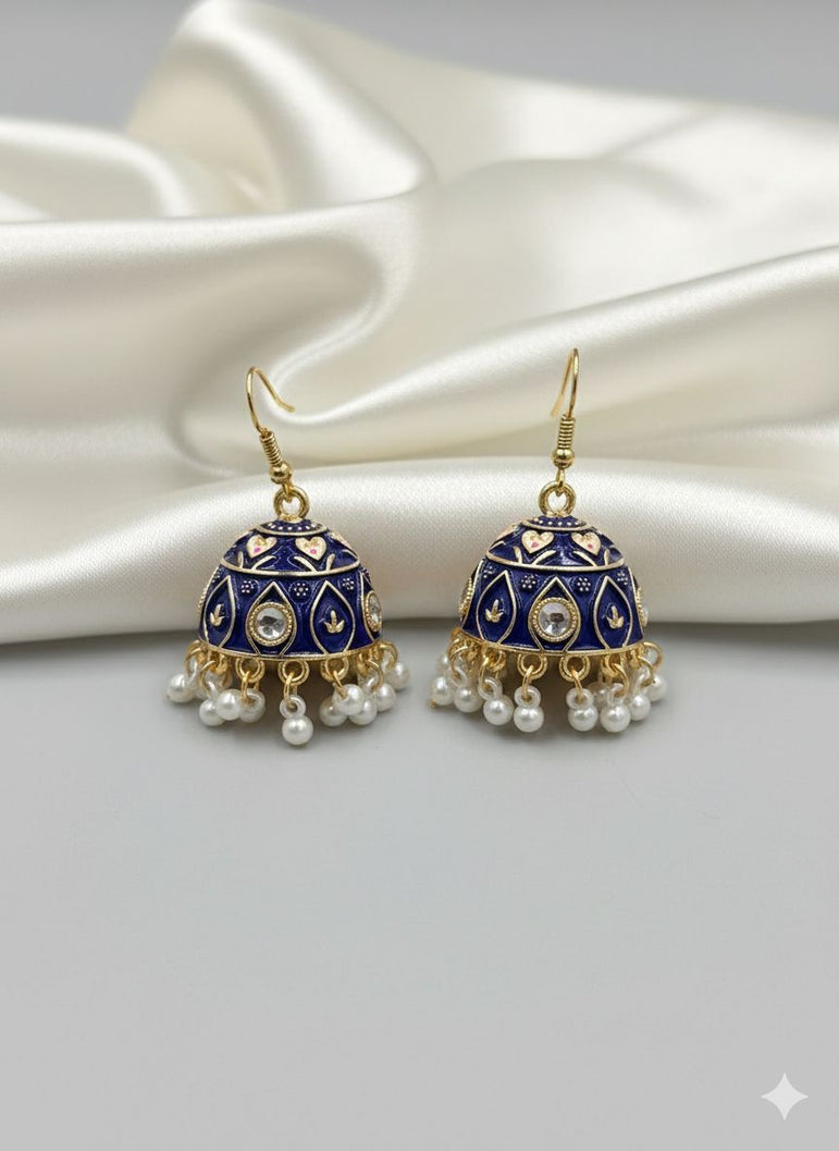 Zar-e-Noor Pearl Jhumka
