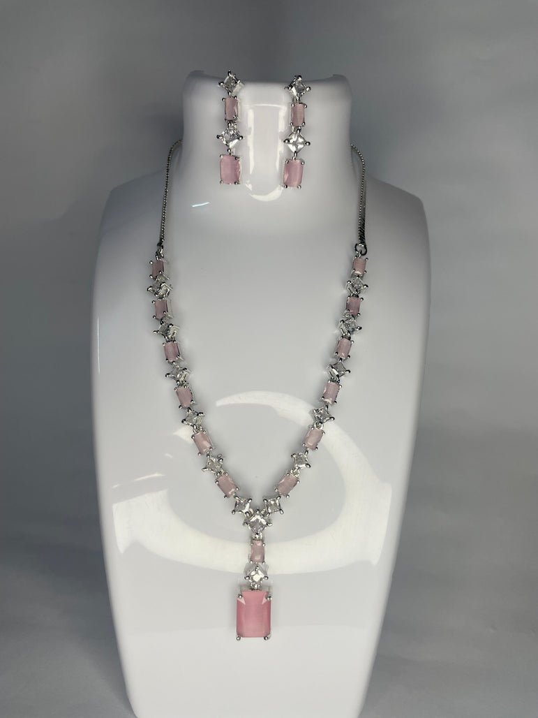 American diamond Locket set