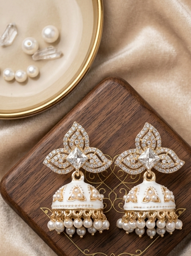 Heritage Pearls Drops Jhumkay