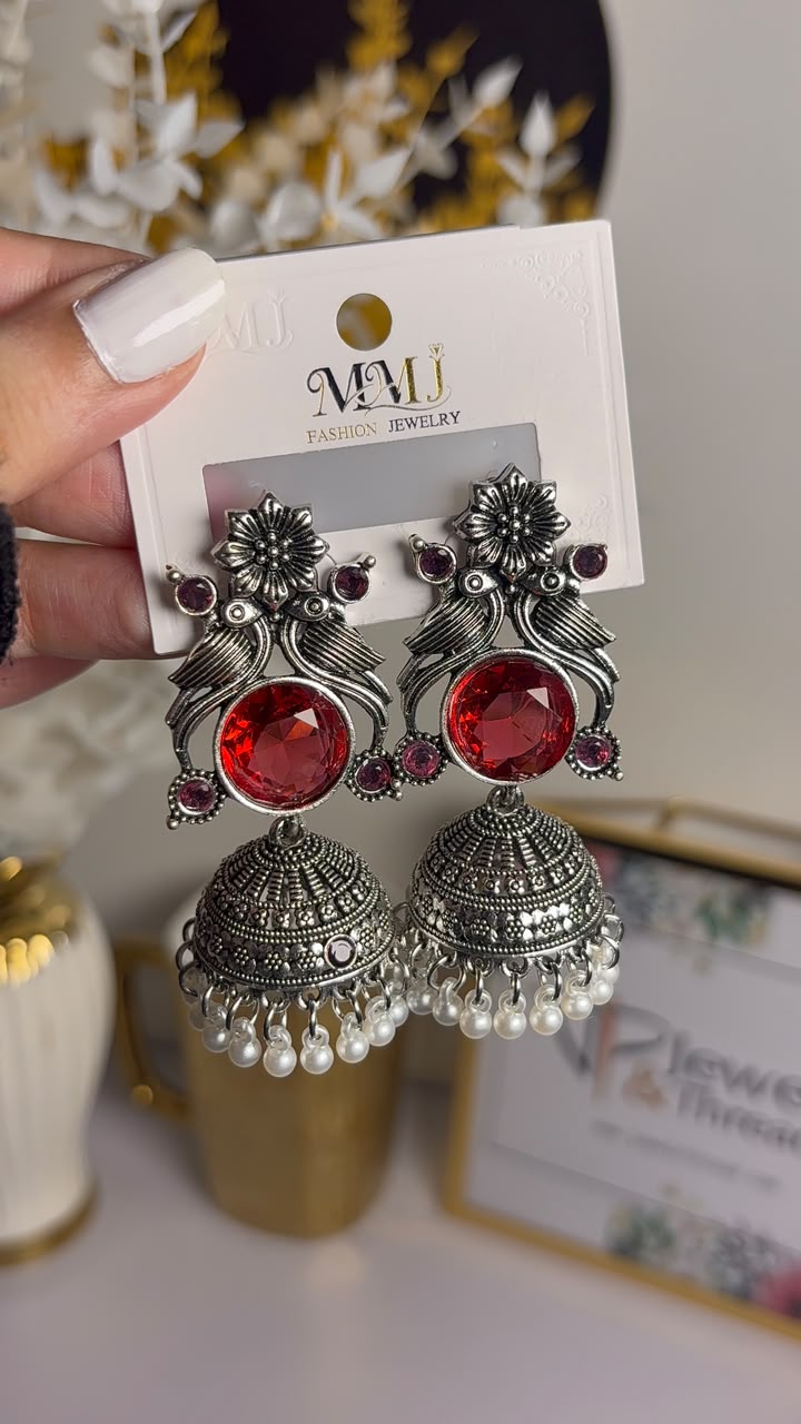 Moti Antique Jhumkay