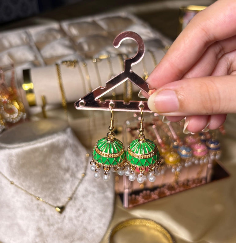 Rangoli jhumkay
