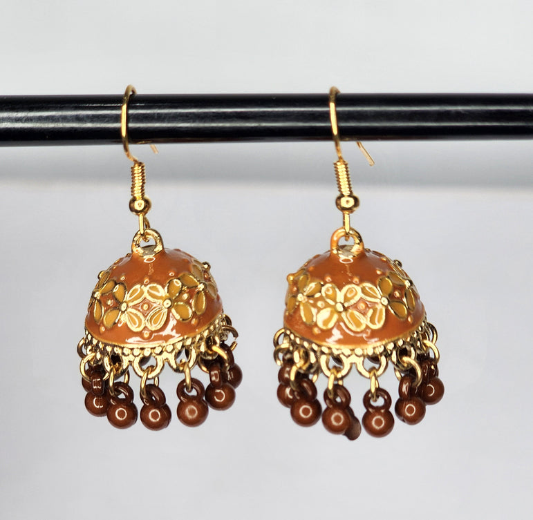 Flower jhumka
