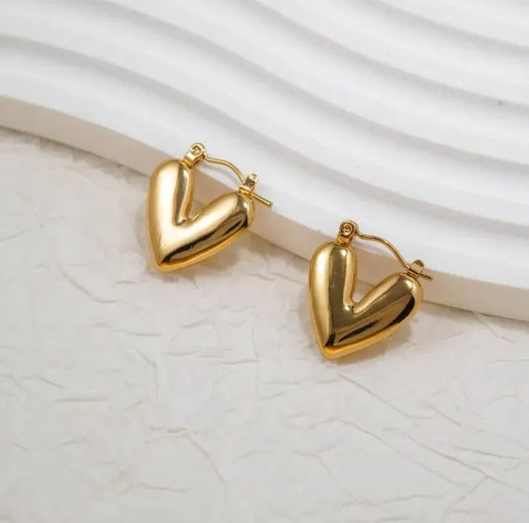 Heart earrings