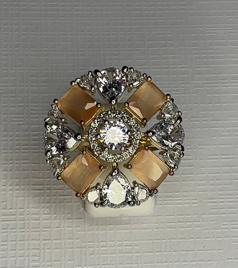 American Diamond Rings (Adjustable)