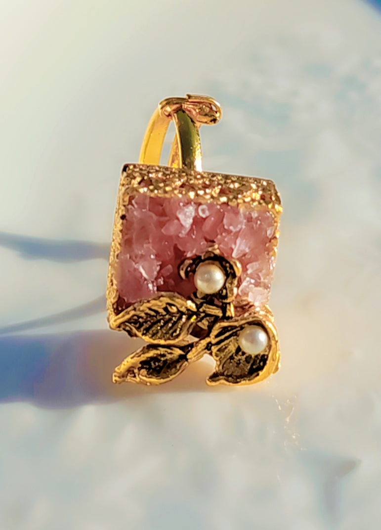 Crush adjustable rings