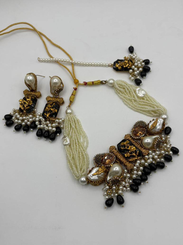 Midnight Pearl Turkish Set