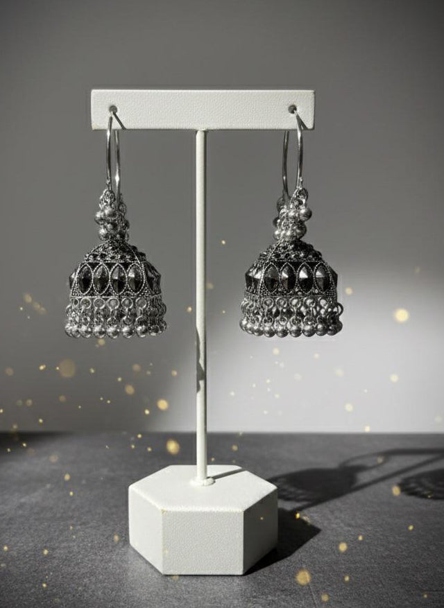 Heritage Silver Jhumkay