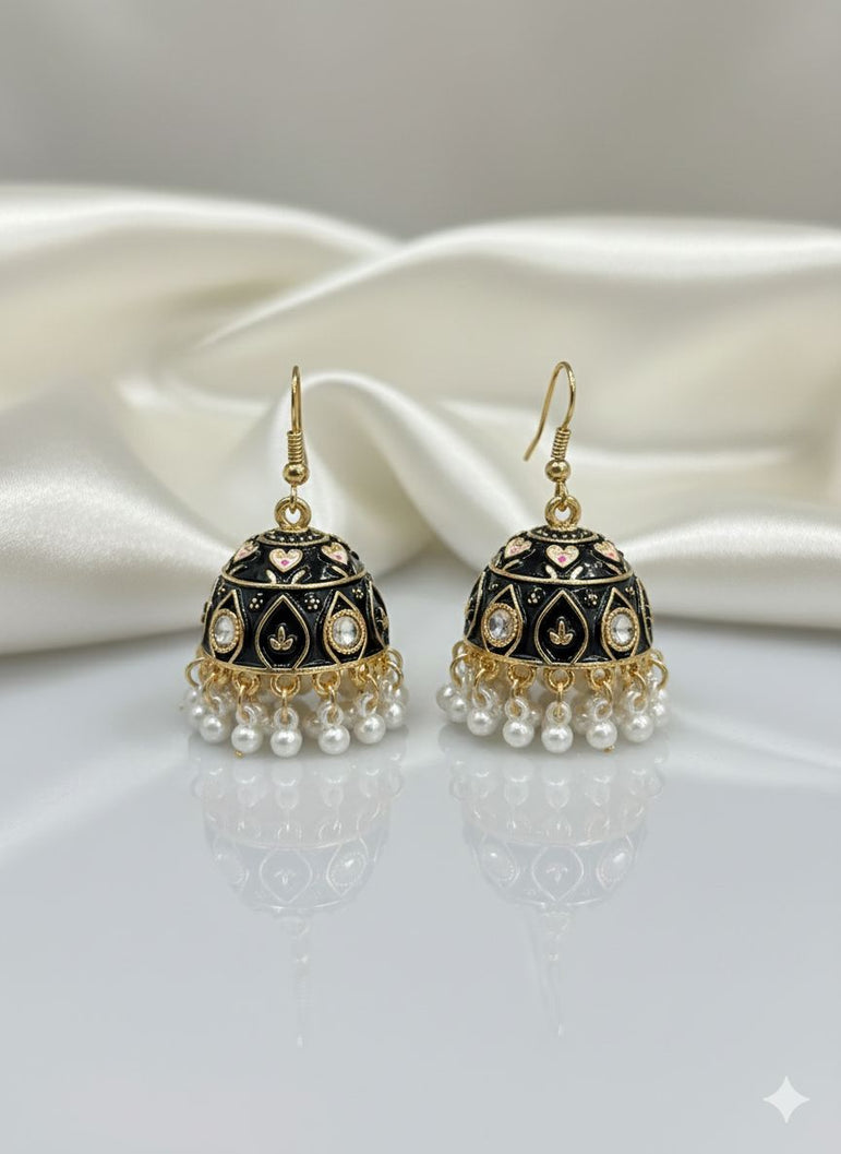 Zar-e-Noor Pearl Jhumka