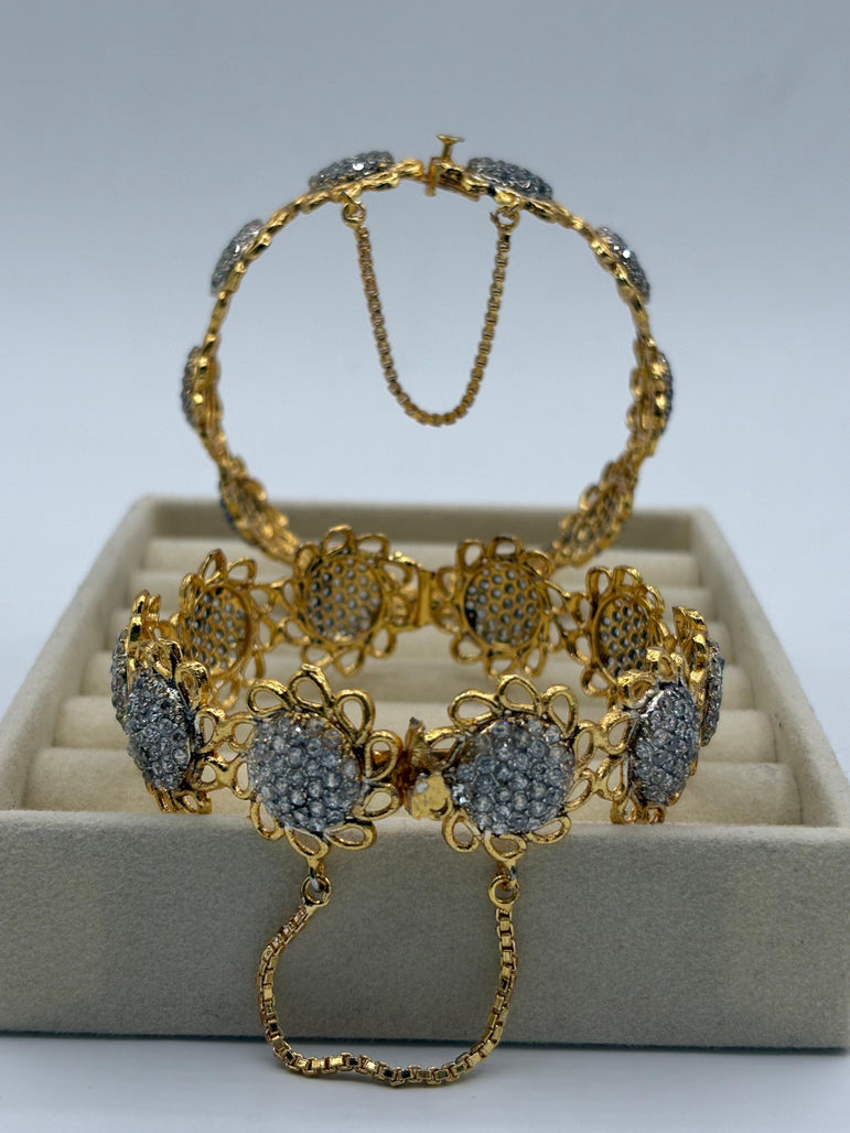 Lunar Bangles (Adjustable Pair of 2)