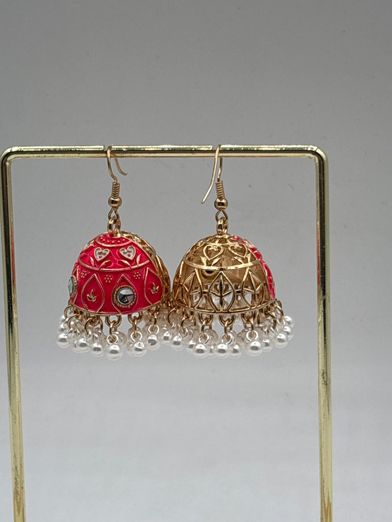 Zar-e-Noor Pearl Jhumka