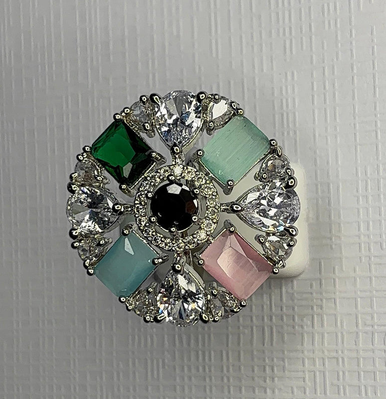 American Diamond Rings (Adjustable)