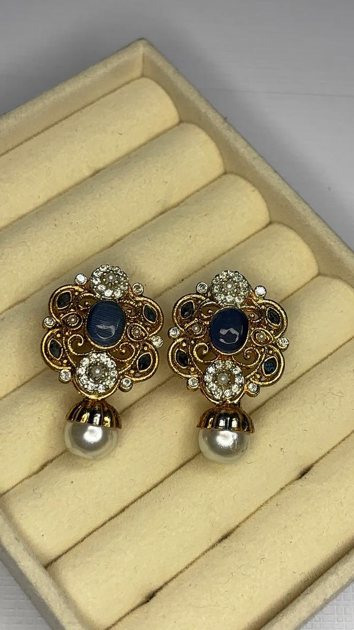 Flower Charm Earrings