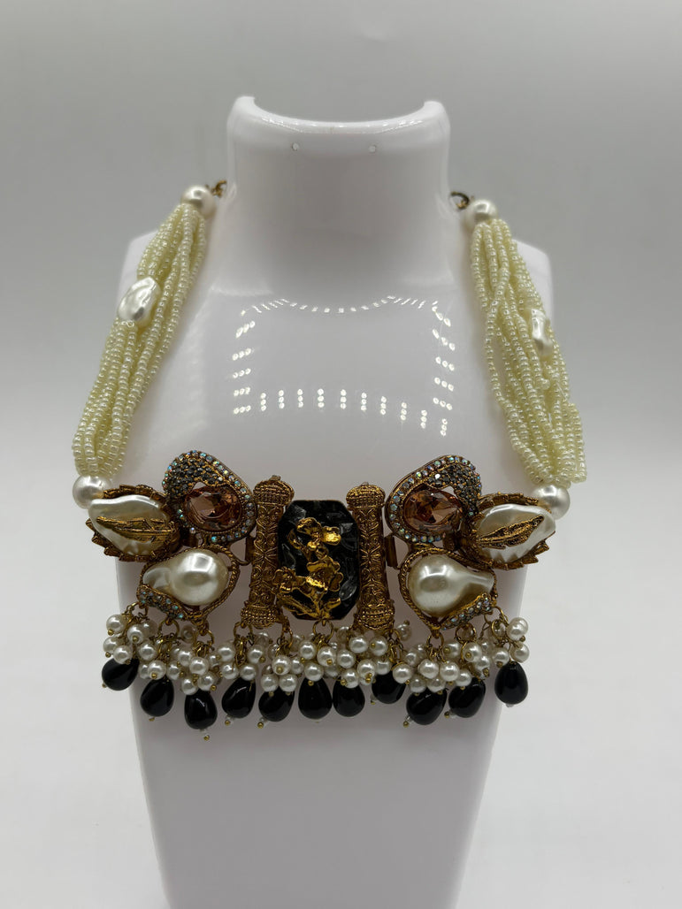 Midnight Pearl Turkish Set